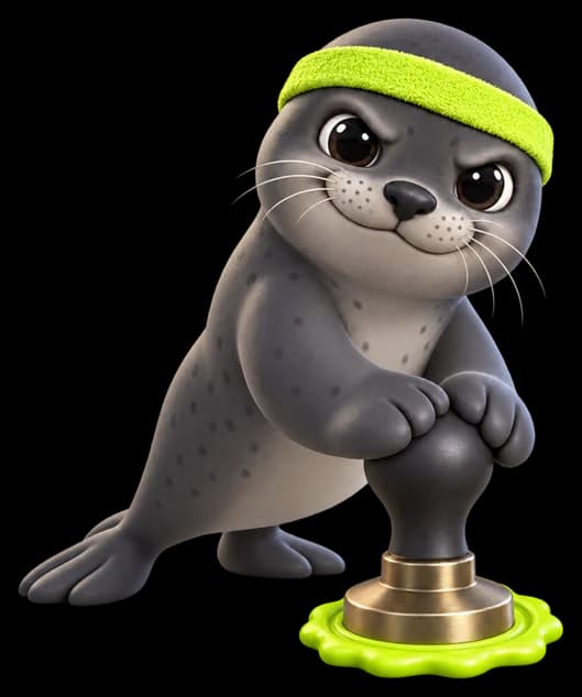 Pip pressing a wax-style seal